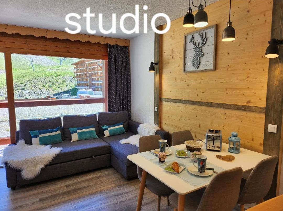 Arc 2000 - Appartement Ou Studio Avec Balcon Et Vue Les Arcs  ภายนอก รูปภาพ